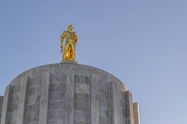 12 Ekim 2018 - Salem, Oregon, ABD: Oregon Eyalet başkenti olan devletin yasama ve Vali, Dışişleri Bakanı ve sayman Oregon ABD devlet ofisleri konut binası. Bu eyalet başkenti, Salem yer almaktadır.