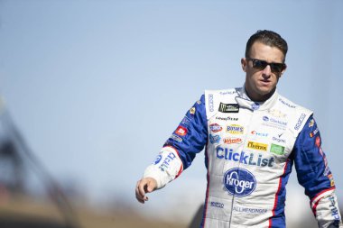 21 Ekim 2018 - Kansas City, Kansas, Amerika Birleşik Devletleri: Aj Allmendinger (47) Kansas Speedway Kansas City, Kansas, Hollywood Casino 400 tanıtıldı.