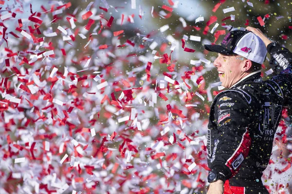 October 2018 Kansas City Kansas Usa John Hunter Nemechek Wins — Stock Photo, Image