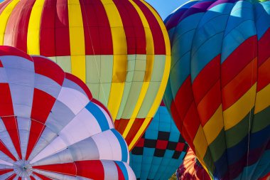 Fans enjoy a balloon launch at a local festival