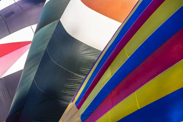 Fans Genieten Van Lancering Van Een Ballon Een Lokale Festival — Stockfoto