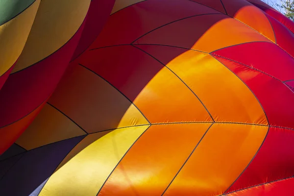 Fans Genieten Van Lancering Van Een Ballon Een Lokale Festival — Stockfoto