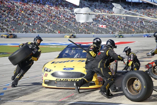 November 2018 Worth Texas Usa Matt Dibenedetto Bringt Sein Auto — Stockfoto