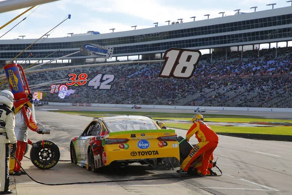 November 2018 Worth Texas Usa Kyle Busch Brings His Car — Stock Photo, Image