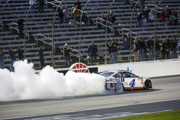 November 2018 Worth Texas Usa Kevin Harvick Veszi Kockás Zászló — Stock Fotó