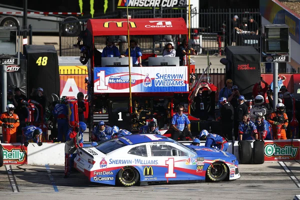 November 2018 Worth Texas Usa Jamie Mcmurray Comes Pit Road — Stock Photo, Image