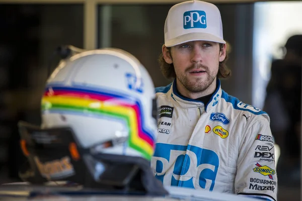 November 2018 Avondale Arizona Usa Ryan Blaney Hangs Out Garage — Stock Photo, Image