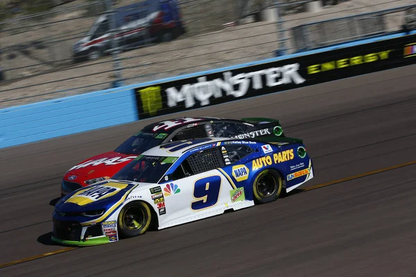 November 2018 Avondale Arizona Usa Chase Elliott Battles Position Can — Stock Photo, Image