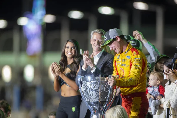 Novembre 2018 Homestead Floride États Unis Joey Logano Ans Remporte — Photo