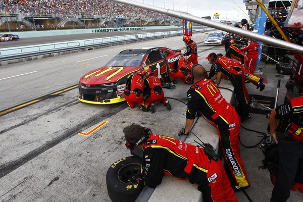 November 2018 Homestead Florida Usa Jamie Mcmurray Kommt Für Den — Stockfoto