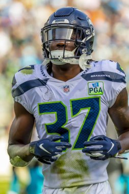 25 Kasım 2018 - Tre çiçekler (37) Bank Of America Stadyumu Charlotte, NC Carolina Panthers karşı oynamaktadır. Panthers Seahawks, 30-27 kaybetmek.  