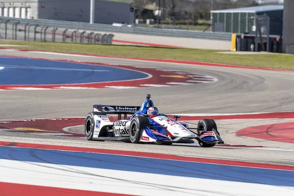 Devre Americas Austin Teksas Indycar Bahar Test Için Döner Uygulamaları — Stok fotoğraf