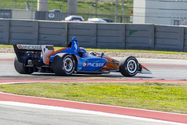 Scott Dixon Nueva Zelanda Pasa Por Los Giros Durante Práctica — Foto de Stock