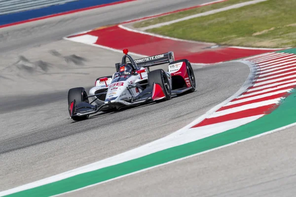 Los Equipos Ntt Indycar Series Toman Pista Para Una Sesión — Foto de Stock