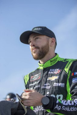 16 Şubat 2019 - Daytona Beach, Florida, ABD: Ross Chastain (10) alır Nascar yarış deneyimi 300 Daytona International Speedway Daytona Beach, Florida, hak kazanmak için izlemek için.