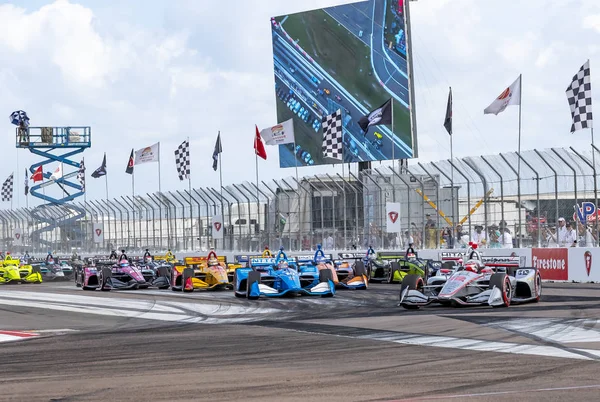 IndyCar: 10 marzo Firestone Grand Prix di San Pietroburgo — Foto Stock