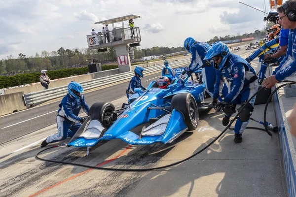 IndyCar: April 07 Honda Indy Grand Prix of Alabama — Stock Photo, Image