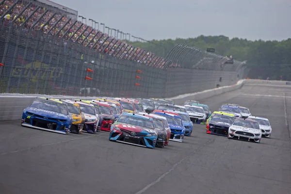 NASCAR: czerwiec 02 Pocono 400 — Zdjęcie stockowe