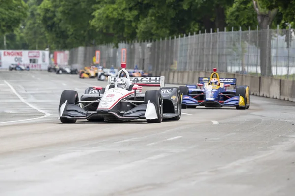 IndyCar: 01 de junho Detroit Grand Prix — Fotografia de Stock