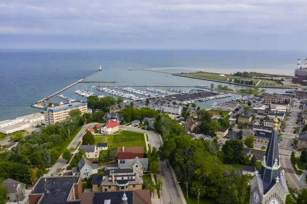 Bellissimo porto di Washington, Wisconsin — Foto Stock