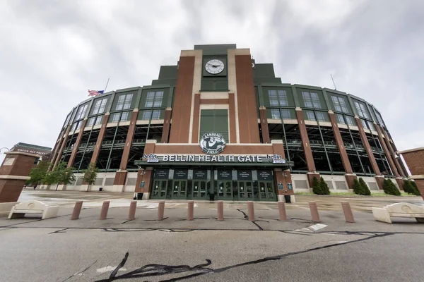 Історичні Lambeau поле, будинок Green Bay Pakers в зелений шлях, штат Вісконсін — стокове фото