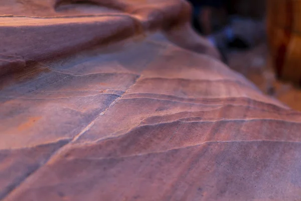 Wüste Bergblick in der Nähe von Tal des Feuers in Overton, Nevada — Stockfoto