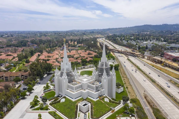 Templo Mormón de San Diego California — Foto de Stock