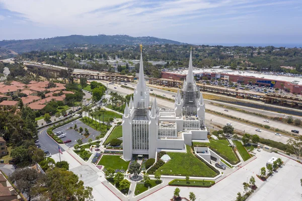 San Diego California Mormon Temple — Stock Photo, Image