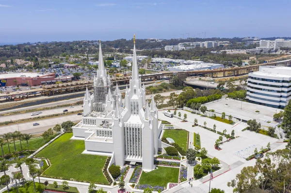 Temple mormon de San Diego en Californie — Photo