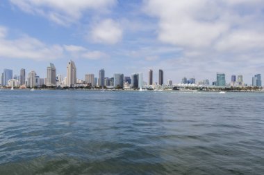 San Diego California şehri manzarası