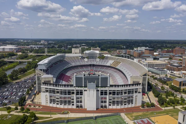 Vedute aeree dello stadio Ohio sul campus della Ohio State University — Foto Stock