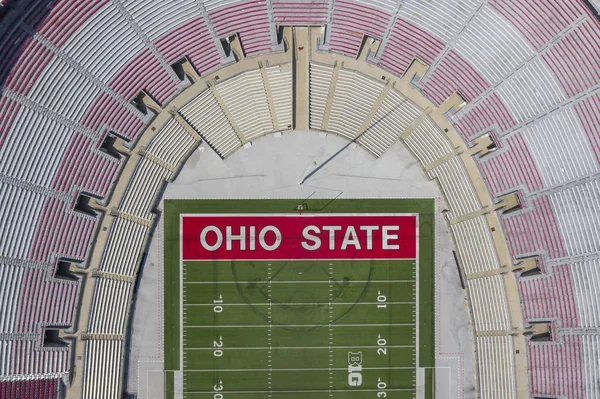 Luftaufnahmen des ohio-Stadions auf dem Campus der ohio State University — Stockfoto