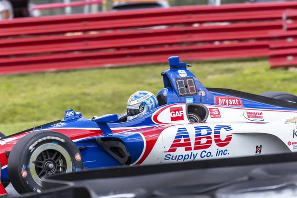 IndyCar: 26 Temmuz Honda Indy 200 Mid Ohio at — Stok fotoğraf