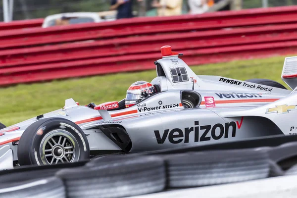 Indycar: 26. juli honda indy 200 um mitte ohio — Stockfoto