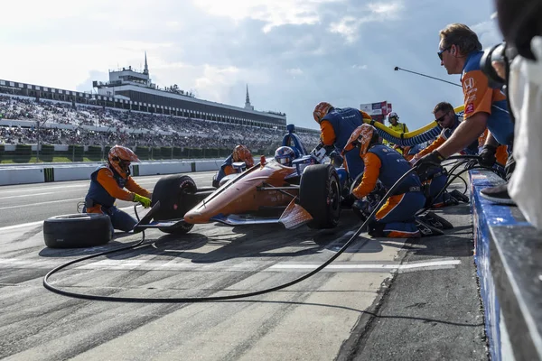 IndyCar: 18 de agosto ABC Supply 500 — Foto de Stock