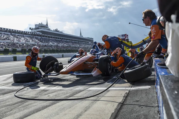 IndyCar: 18 de agosto ABC Supply 500 — Fotografia de Stock