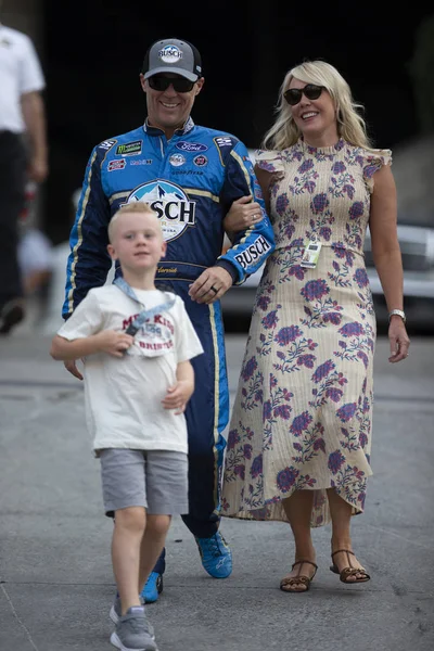 Nascar: 17. August Bass Pro Shops Nra Night Race — Stockfoto