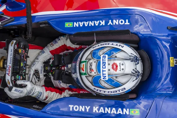 Indycar: 17 Ağustos Abc Kaynağı 500 — Stok fotoğraf