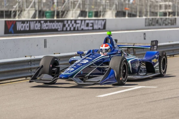 IndyCar: 23 de agosto Bommarito Automotive Group 500 — Foto de Stock