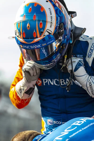 IndyCar: 23 de agosto Bommarito Automotive Group 500 — Foto de Stock