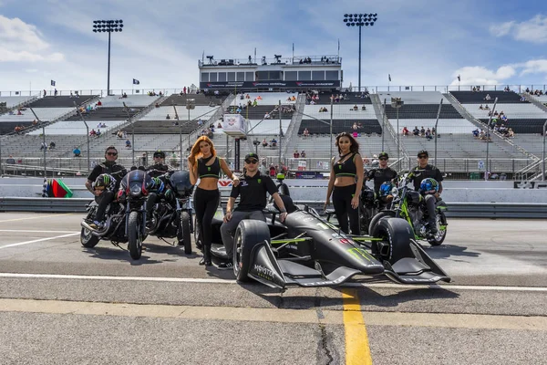 IndyCar: 24 de agosto Bommarito Automotive Group 500 — Foto de Stock