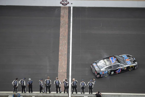 NASCAR: szeptember 08 Big Machine vodka 400 a Brickyard — Stock Fotó