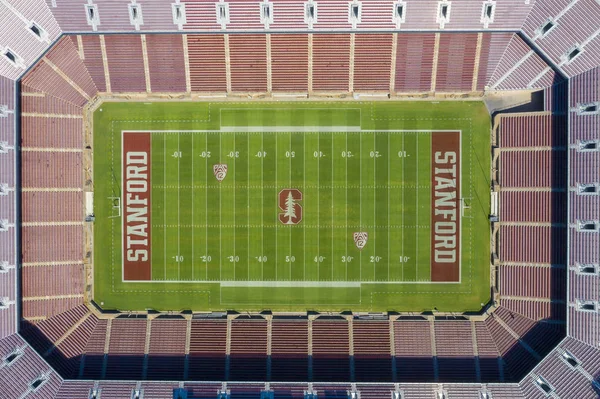 俄亥俄州立大学校园内俄亥俄州体育场的鸟瞰图 — 图库照片