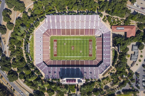 Vistas aéreas del estadio de Ohio en el campus de la Universidad Estatal de Ohio —  Fotos de Stock