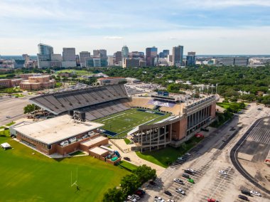 29 Mayıs 2020 - Houston, Teksas - 29 Mayıs 2020 - Houston, Teksas, ABD: Rice Stadyumu, Houston, Teksas 'taki Rice Üniversitesi kampüsünde bulunan bir Amerikan futbol stadyumu..
