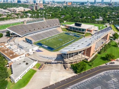 29 Mayıs 2020 - Houston, Teksas - 29 Mayıs 2020 - Houston, Teksas, ABD: Rice Stadyumu, Houston, Teksas 'taki Rice Üniversitesi kampüsünde bulunan bir Amerikan futbol stadyumu..