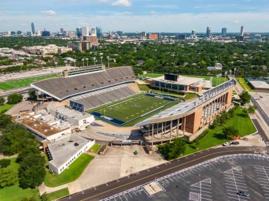 29 Mayıs 2020 - Houston, Teksas - 29 Mayıs 2020 - Houston, Teksas, ABD: Rice Stadyumu, Houston, Teksas 'taki Rice Üniversitesi kampüsünde bulunan bir Amerikan futbol stadyumu..
