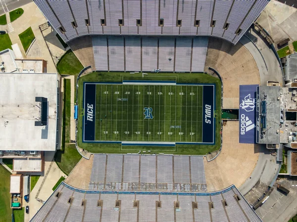 2020年5月29日 美国德克萨斯州休斯顿 美国休斯顿 赖斯体育场 Houston Stadium 是位于美国德克萨斯州休斯顿市莱斯大学校园的一座美式足球体育场 — 图库照片