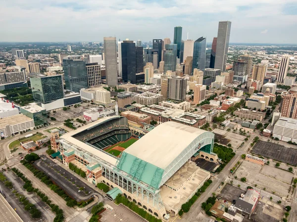 Maggio 2020 Houston Texas Usa Minute Maid Park Campo Baseball — Foto Stock