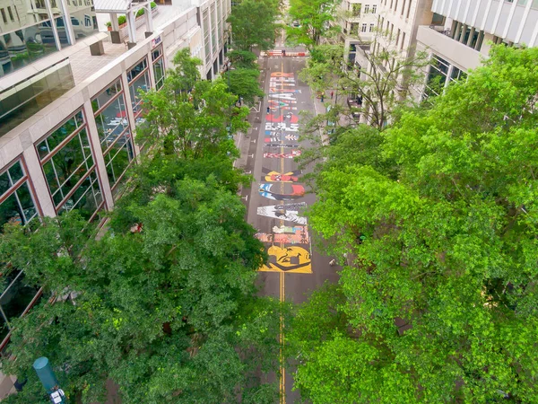 Junio 2020 Charlotte Carolina Del Norte Estados Unidos Protesta Por — Foto de Stock